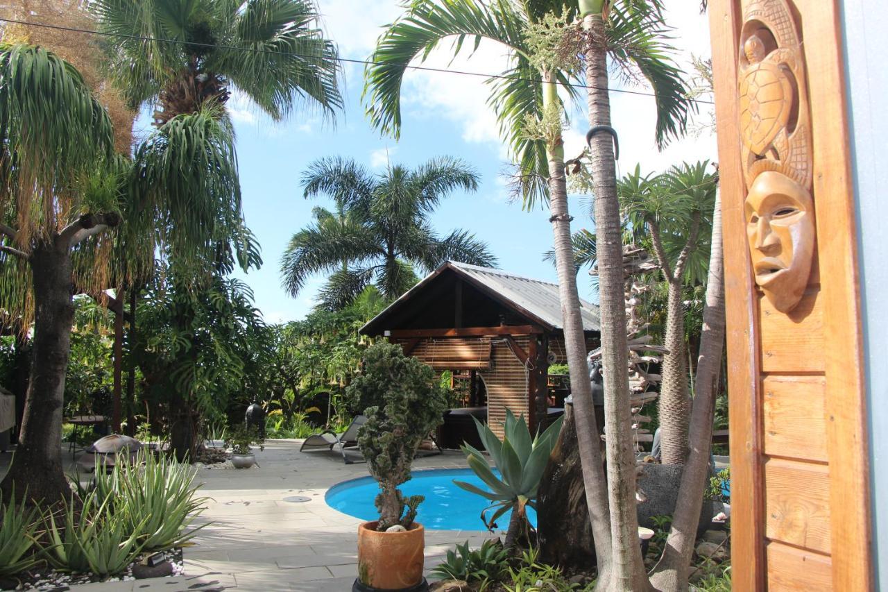 La Liane De Jade 974-Lodge Le Palissandre - Jacuzzi Privatif - Piscine Chauffee Le Bois de Nefles  Buitenkant foto